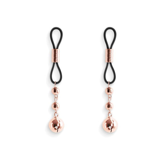 Bound Nipple Clamps - Rose Gold