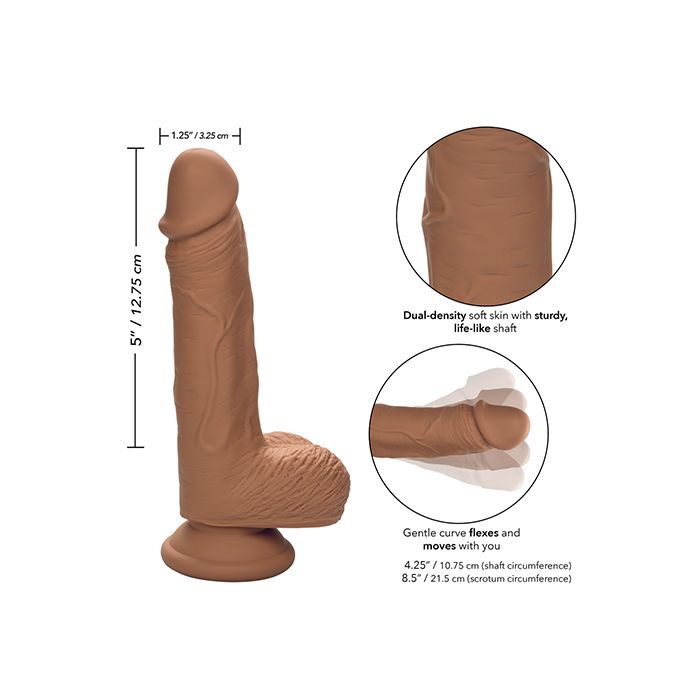 Studs Dual Density Silicone Dildo