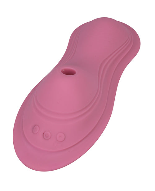 iRide Pleasure Seat Suck & Vibrating Clitoral Stimulator – Dusty Pink