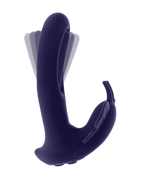 Evolved Lord of the Wings Flapping & Vibrating Stimulator – Purple