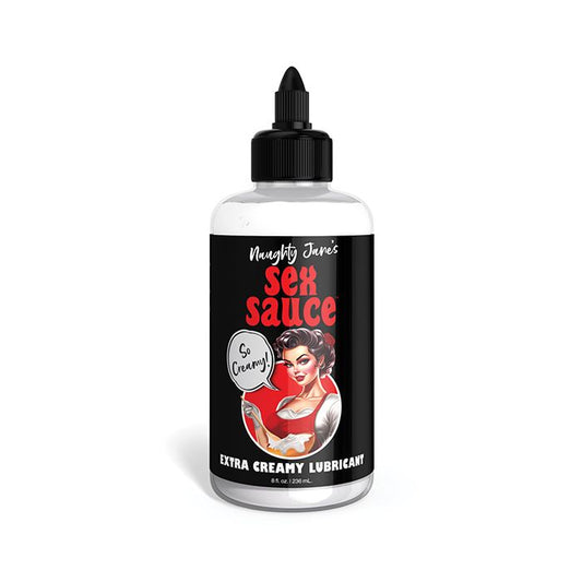 Naughty Jane's Sex Sauce Extra Creamy Lubricant - oz