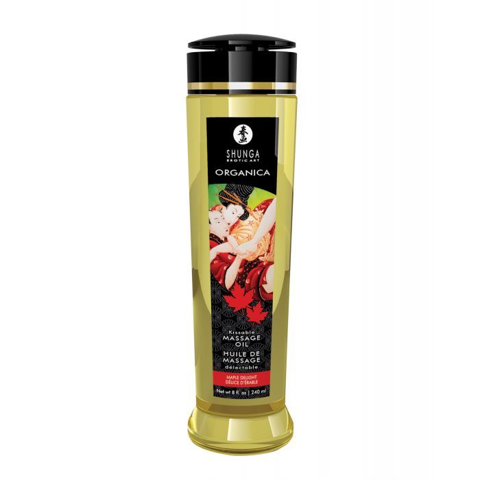 Shunga Organica Kissable Massage Oil - 8 Oz