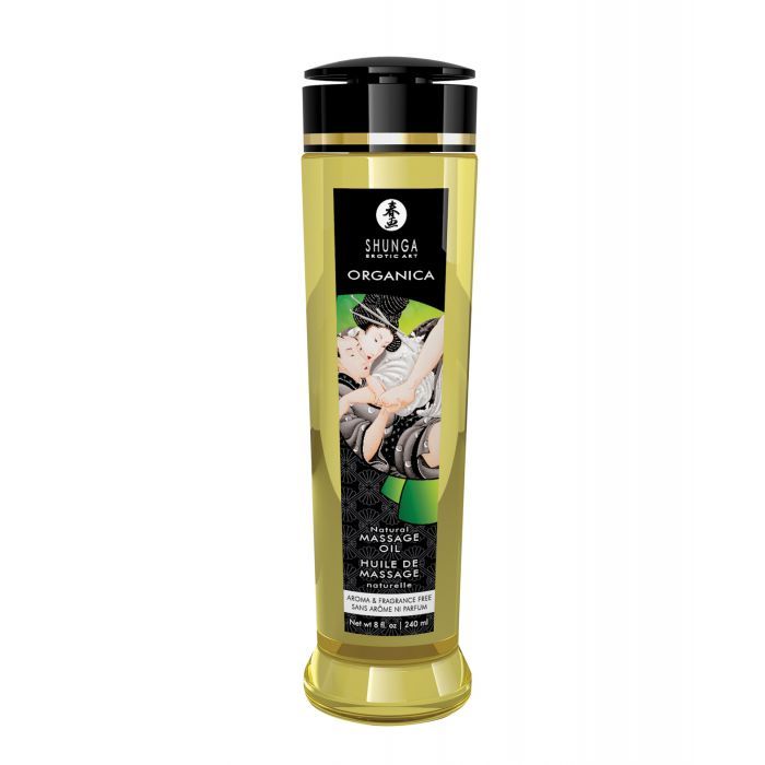 Shunga Organica Kissable Massage Oil - 8 Oz