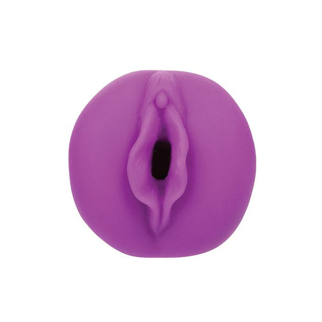 Front view of ANIME Stroker Roxy, highlighting the realistic vagina opening and textured inner chamber for enhanced pleasure