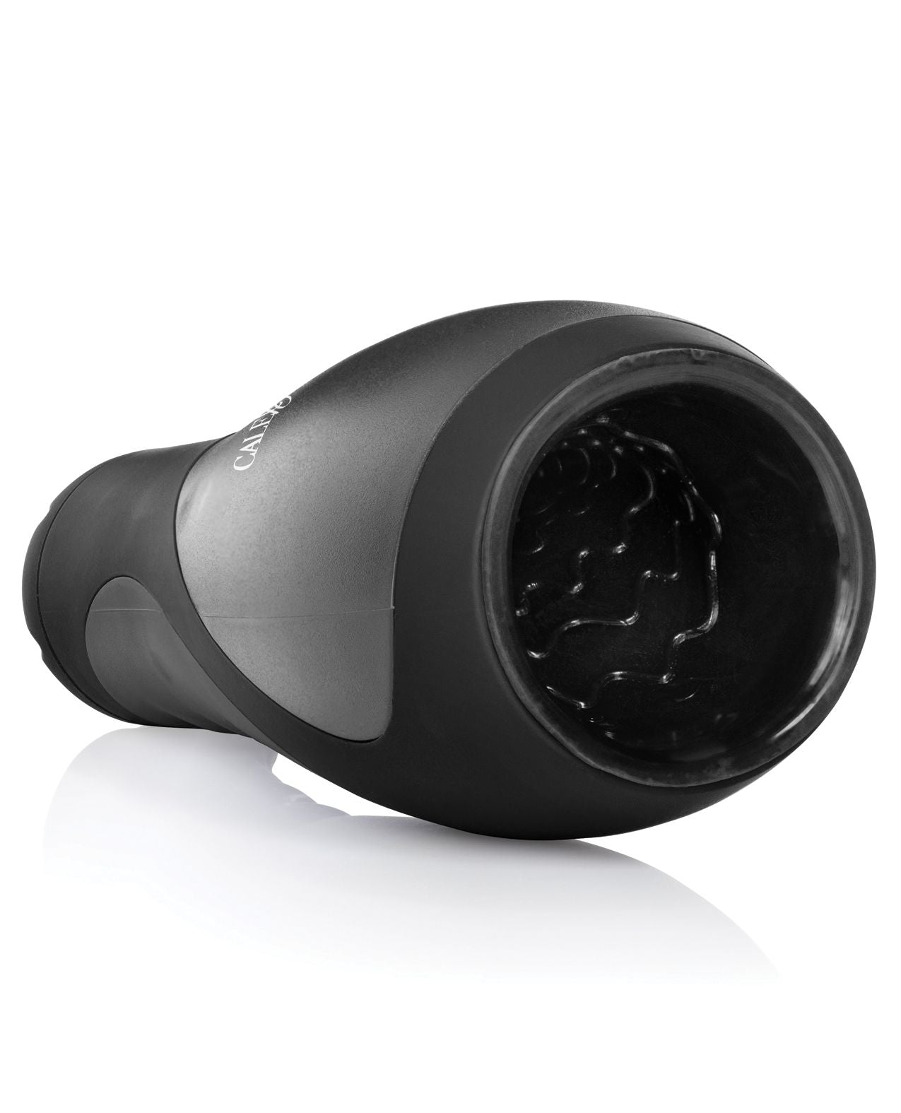 Close-up of the Apollo Power Stroker’s removable suction cup base with swivel mount for hands-free use