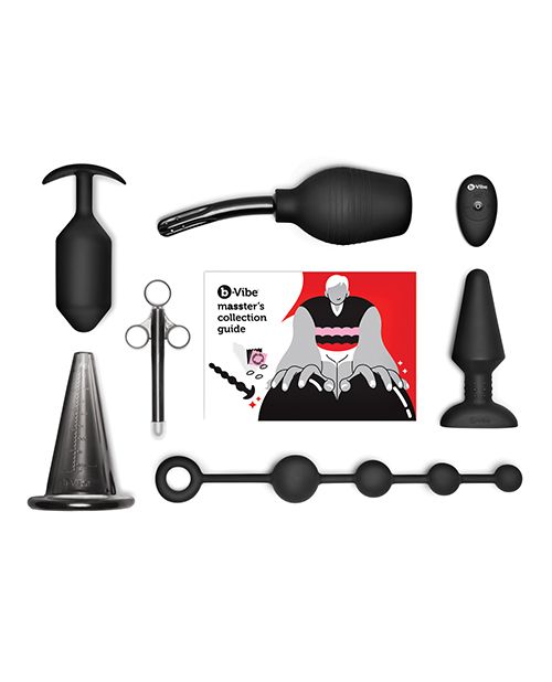 b-Vibe Anal Education Set: Masster's Degree Edition | Advanced Anal Pleasure Kit