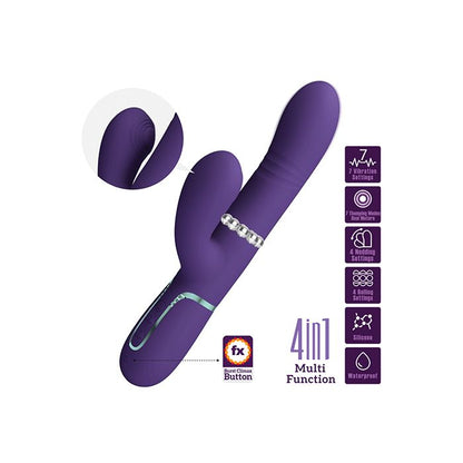 Pretty Love Mariana 4-in-1 Twinkled Tenderness Rabbit – Purple