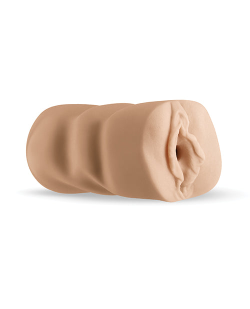 Barely Legal Regina Stroker Side view of a fake vagina 