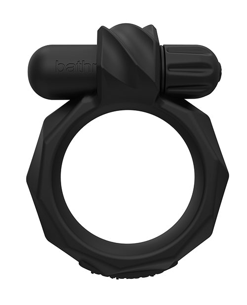 Bathmate Maximus Vibe 55 Cock Ring - Black Shipmysextoys