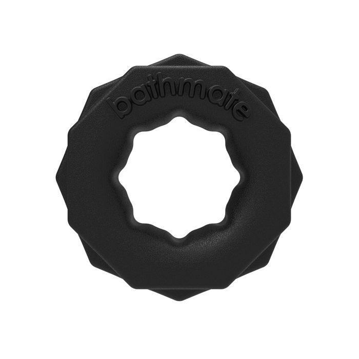 Bathmate Spartan Cock Ring - Black Shipmysextoys