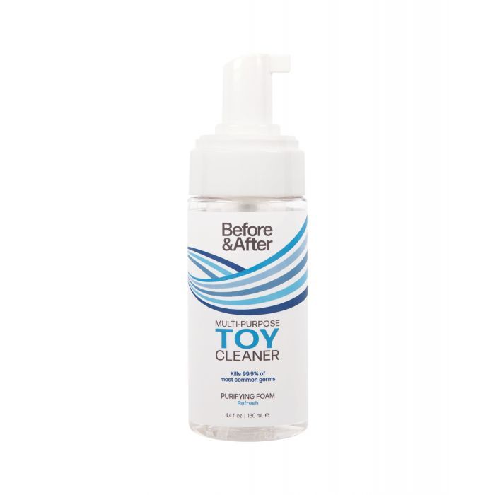 Before & After Foaming Toy Cleaner Shipmysextoys