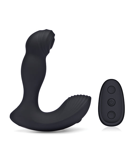 Blue Line Vibrating Prostate Thumper With Remote Shipmysextoys