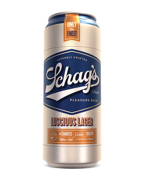 Blush Schag's Luscious Lager Stroker - Frosted Shipmysextoys
