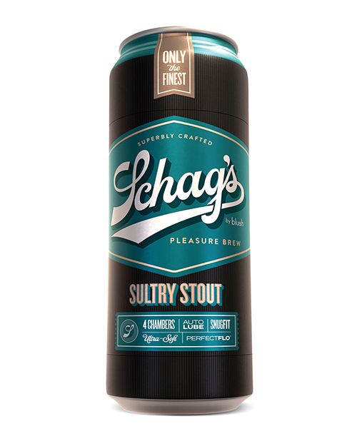 Blush Schag's Sultry Stout Stroker - Frosted Shipmysextoys
