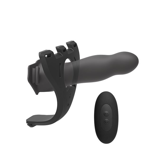 Body Extensions Be Aroused Vibrating 2 Piece Strap On Set Shipmysextoys