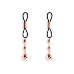 Bound Nipple Clamps - Rose Gold