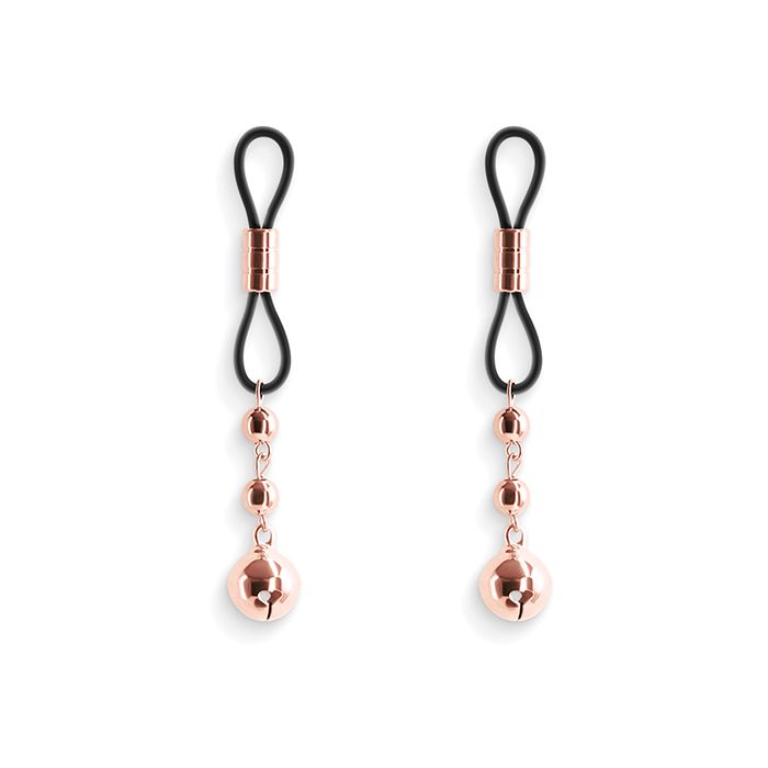 Bound Nipple Clamps - Rose Gold