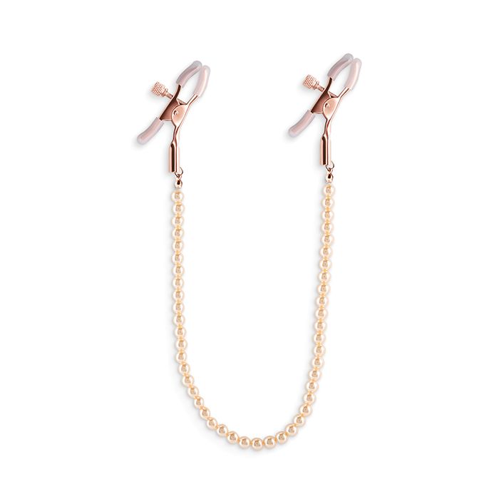 Bound Nipple Clamps - Rose Gold