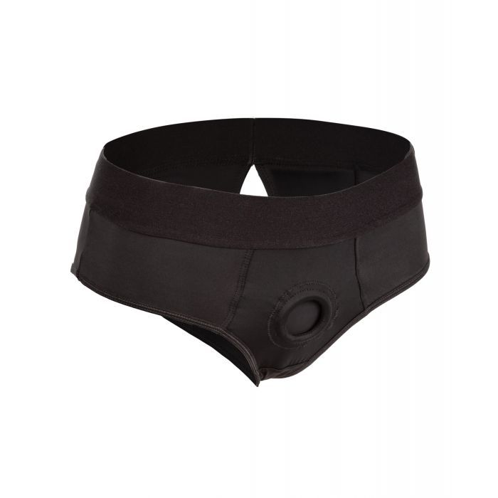 Boundless Backless Brief S/M - Black Shipmysextoys