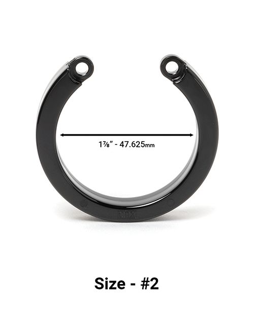 Cock Cage U-Ring #2 - Black Shipmysextoys