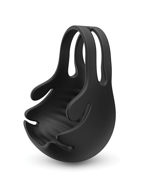 Dorcel Fun Bag Testicle Vibrator - Black Shipmysextoys