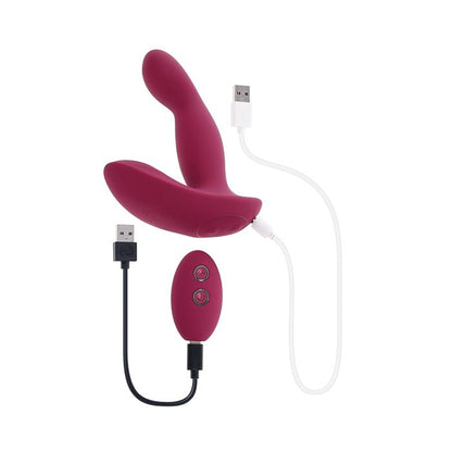 Evolved Come On Over Stimulator w/Remote Control - Burgundy