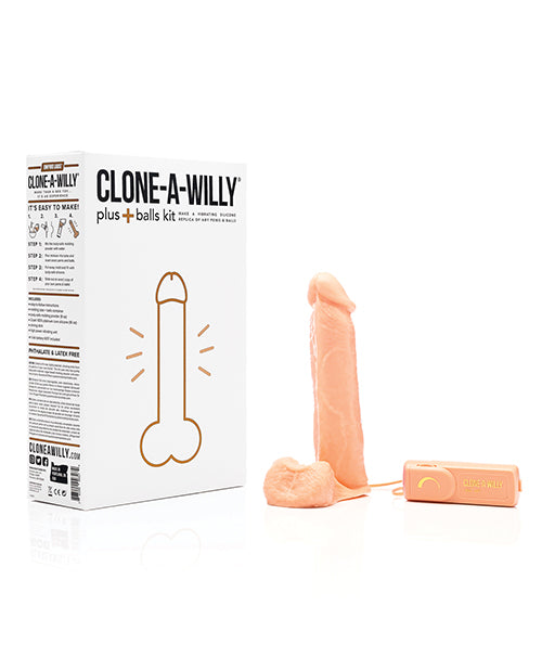 Clone-A-Willy Plus+ Balls Kit - Light Skin Tone