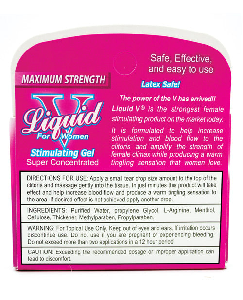 Liquid V Female Stimulant - Pillow Box of 3