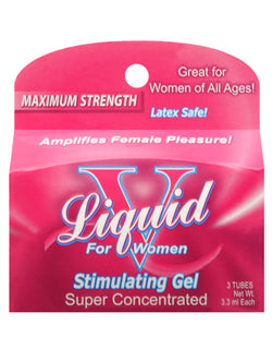 Liquid V Female Stimulant - Pillow Box of 3