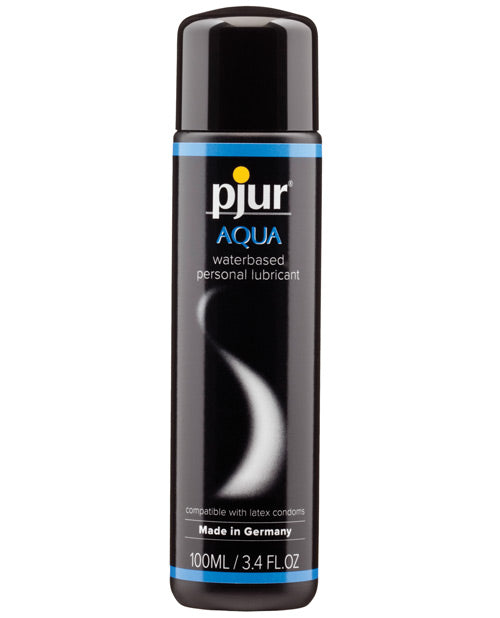 Pjur Aqua Personal Water Based Personal Lubricant - 100 ml Bottle