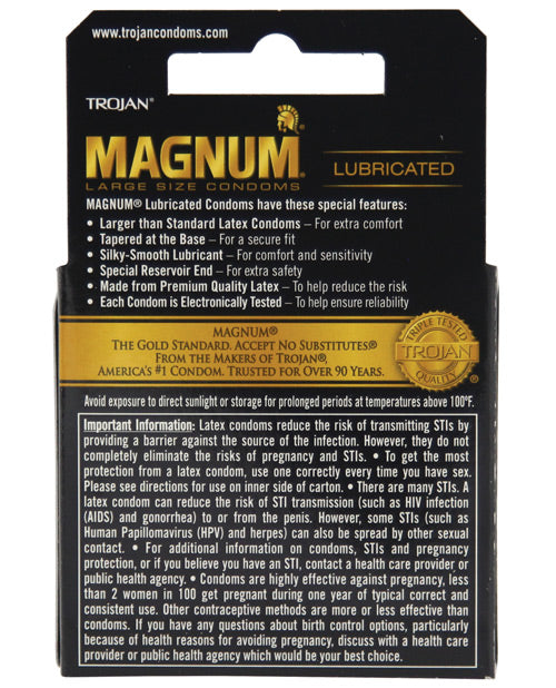 Trojan Magnum Condoms