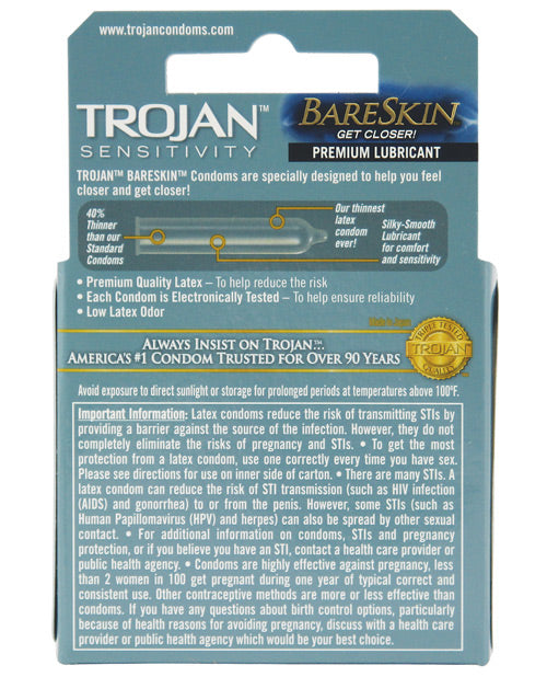 Trojan Bareskin Condoms