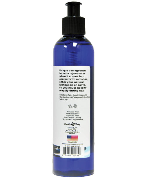 Earthly Body WaterSlide Personal Lubricant with Carrageenan – 8 oz
