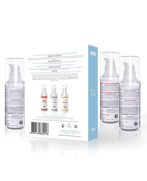 Exsens Of Paris Let's Massage Oil Set