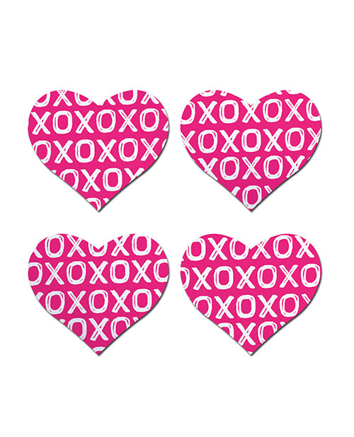 Pastease Petites XO Hearts - Pink O/S