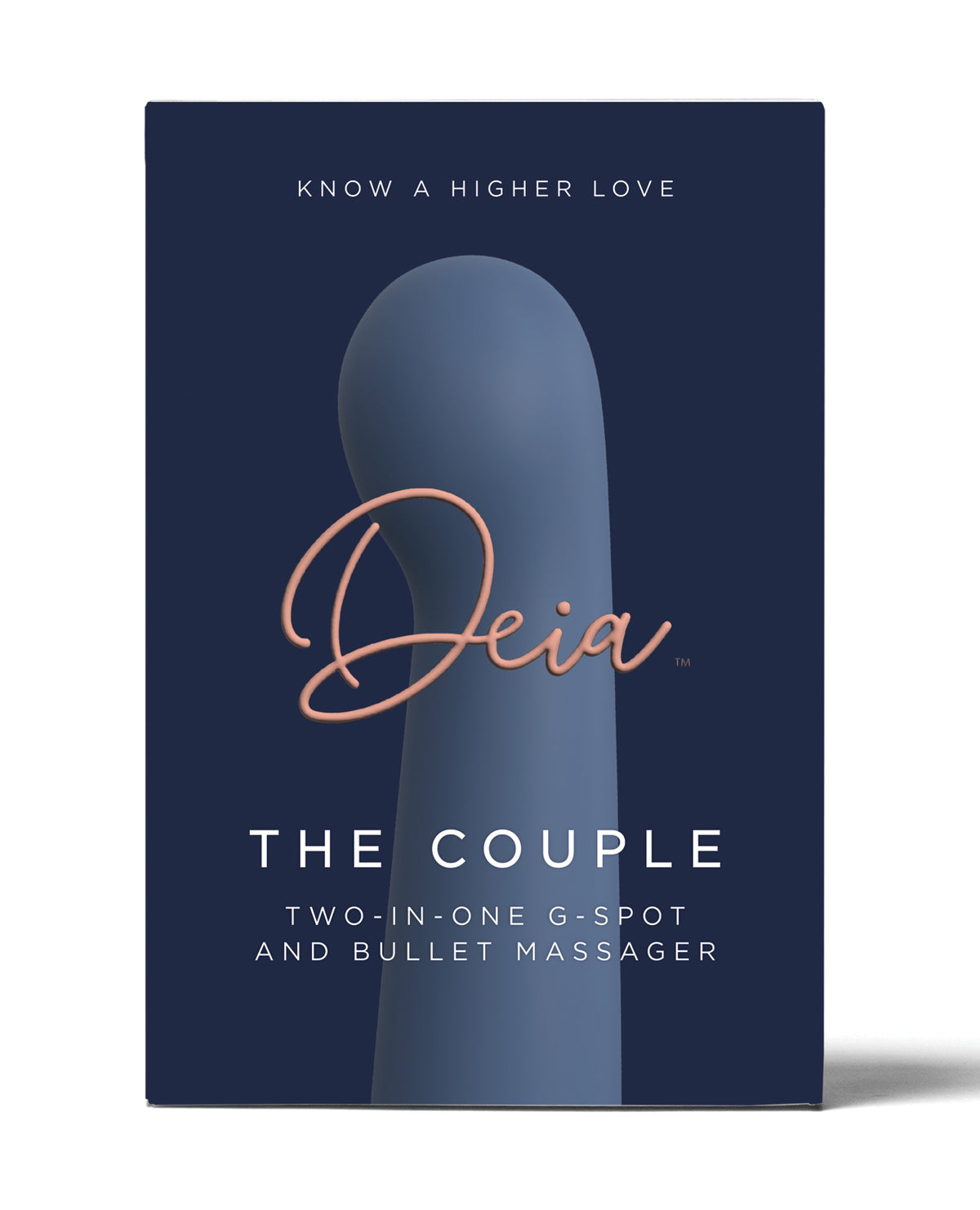 Deia The Couple Nesting Two-in-One Vibrator – Navy