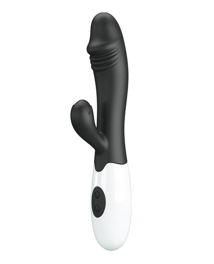 Pretty Love Snappy Rabbit Vibrator - Black