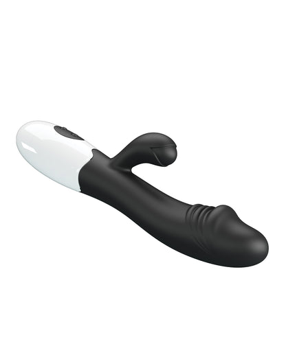 Pretty Love Snappy Rabbit Vibrator - Black