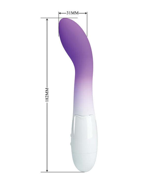 Pretty Love Bishop Vibrator - Purple Ombre