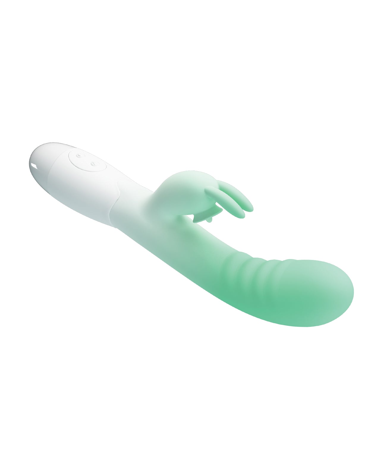 Pretty Love Cerberus Licking Rabbit Vibrator  - Aqua Ombre