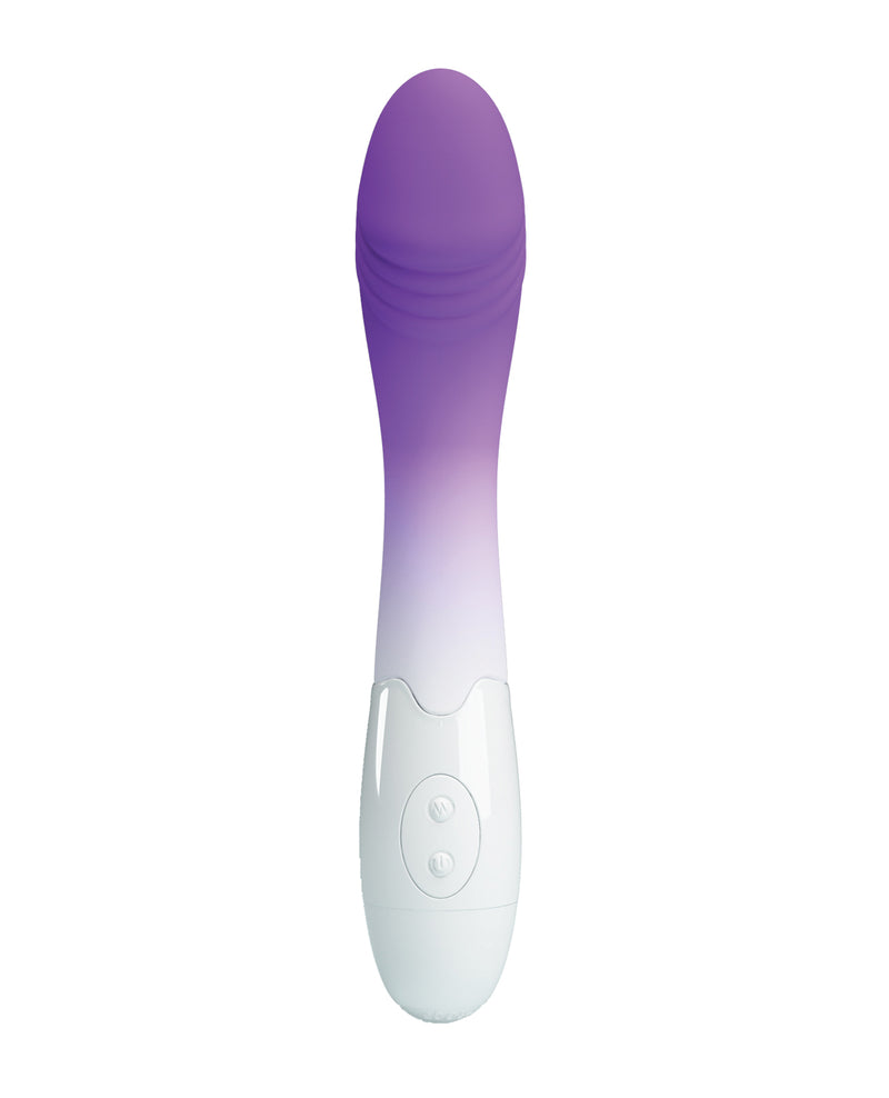 Pretty Love Elemental G-Spot Realistic Vibrator - Purple Ombre