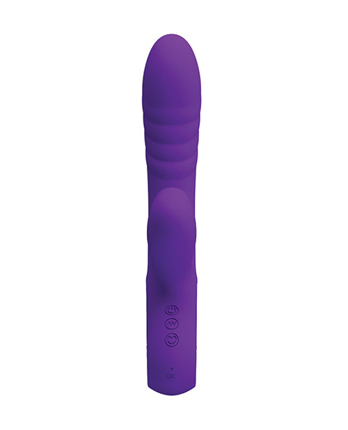 Pretty Love Jersey Sucking & Vibrating Rabbit - Purple