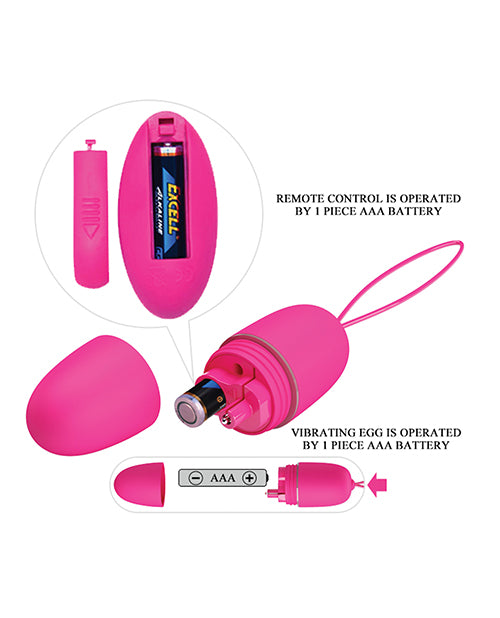 Pretty Love Selkie Battery Powered Egg Vibe - Fuchsia