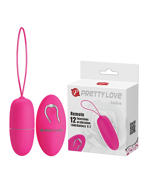 Pretty Love Selkie Battery Powered Egg Vibe - Fuchsia