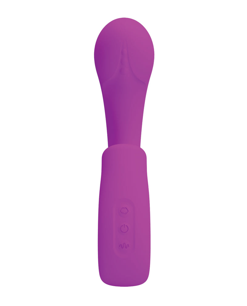 Pretty Love Sibel Tapping Rabbit G Vibrator - Fuchsia