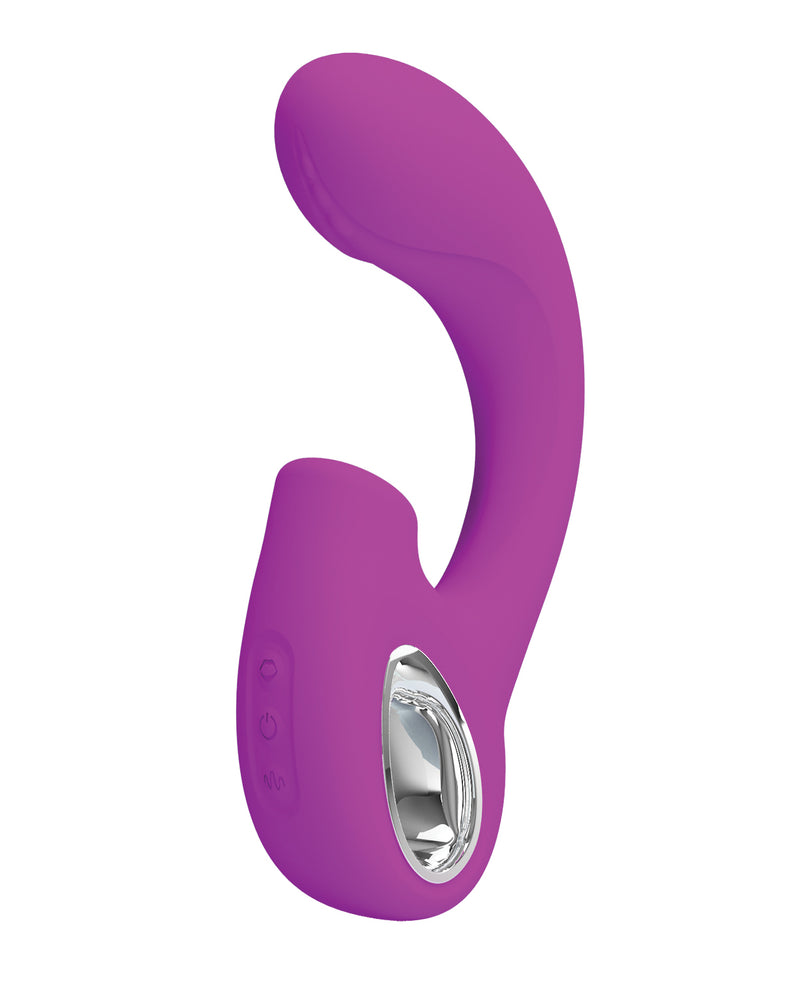 Pretty Love Sibel Tapping Rabbit G Vibrator - Fuchsia