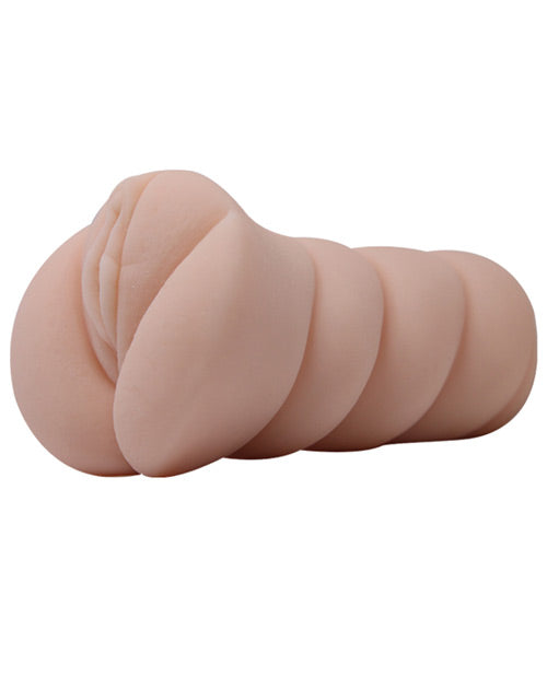 Crazy Bull No Lube Vagina Masturbator Sleeve - Ivory