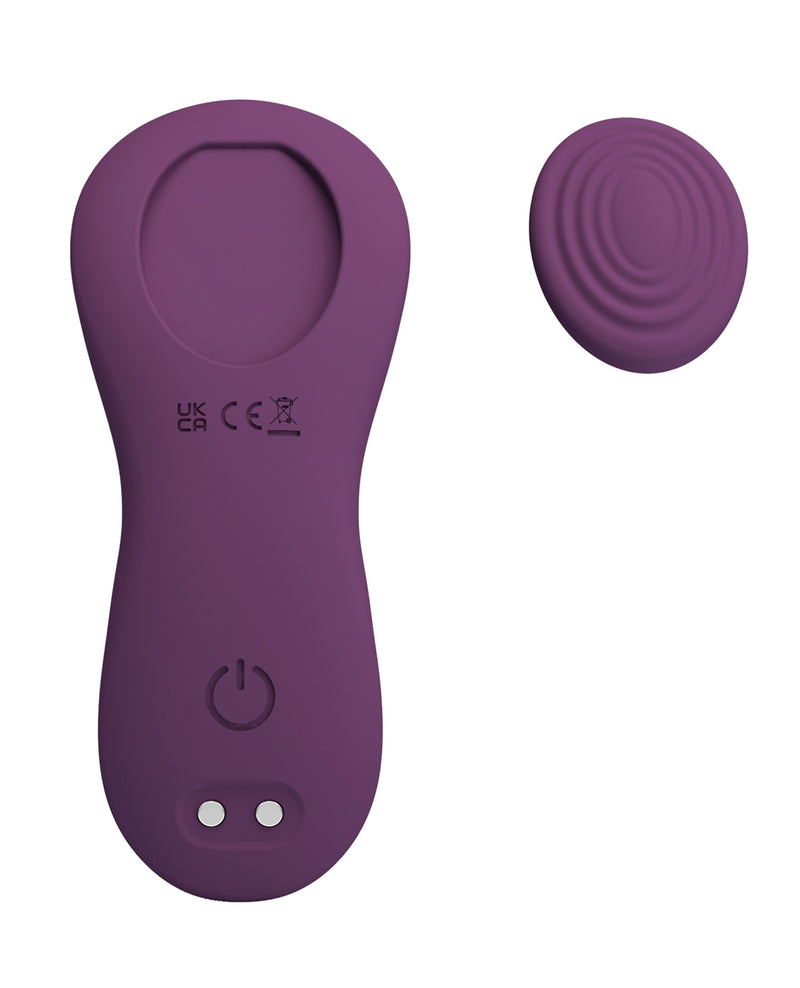 Pretty Love Mane Magnetic App- Controlled Panty Vibe - Purple