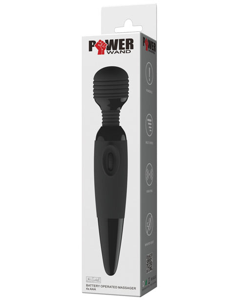 Pretty Love Power Wand Vibrator - Black