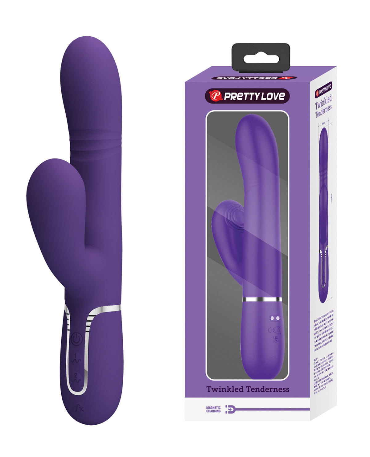 Pretty Love Mariana 4-in-1 Twinkled Tenderness Rabbit – Purple